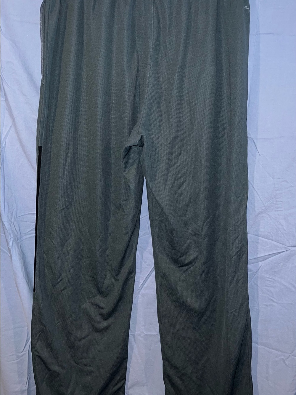 Reebok Gray Logo Athletic Pants